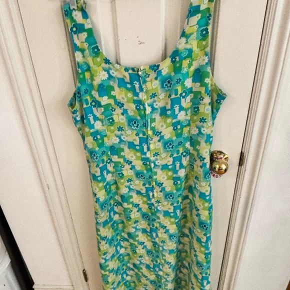 vintage Midi / maxi dress floral print - Picture 3 of 6